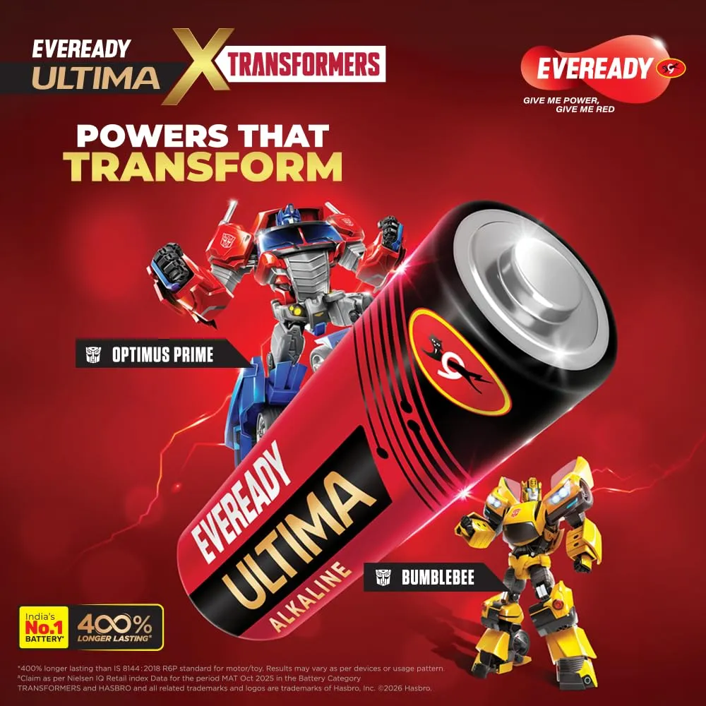 EVEREADY AA Alkaline Battery Ultima (Pack of 10) view 2